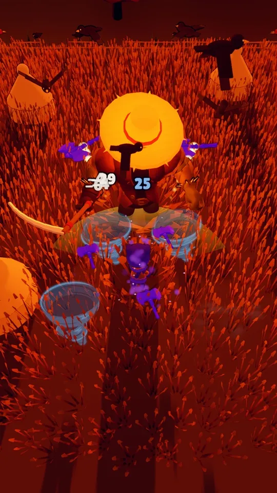 Fighting the Harvest Horror in the Reaping Field